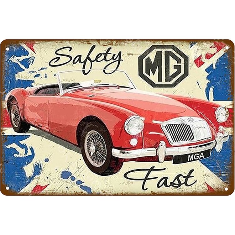 MG Car - Vintage Tin Signs/Wooden Signs - 20*30cm/30*40cm