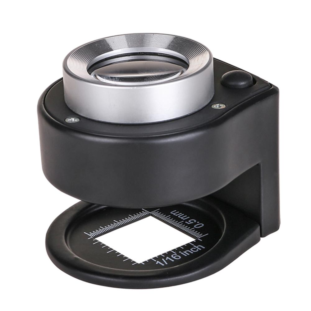 30X Optical Glass Lens 6LED Full Metal Folding Linen Tester Loupe Magnifier, 501 Original
30X Optical Glass Lens 6LED Full Metal Folding Linen Tester Loupe Magnifier, 501 Original