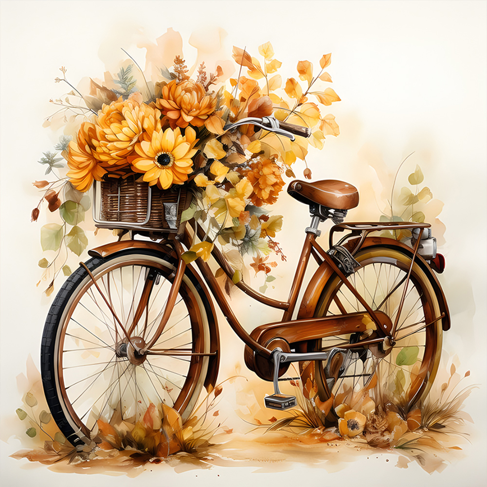 Paint By Numbers Kit On Canvas DIY Oil Art Bike Picture Home Wall