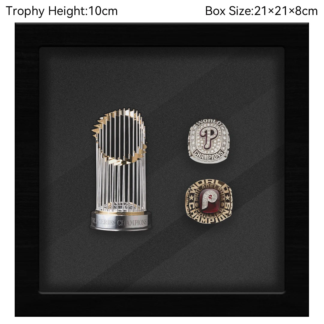 Philadelphia Phillies MLB Trophy And Ring Box