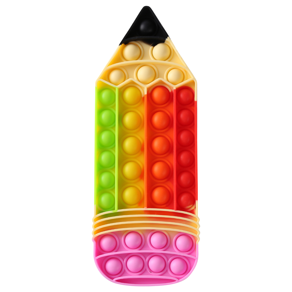 Silicone Pencil Push Bubble Austism Needs Antistress Sensory Squeezing Toy, 501 Original
Silicone Pencil Push Bubble Austism Needs Antistress Sensory Squeezing Toy, 501 Original