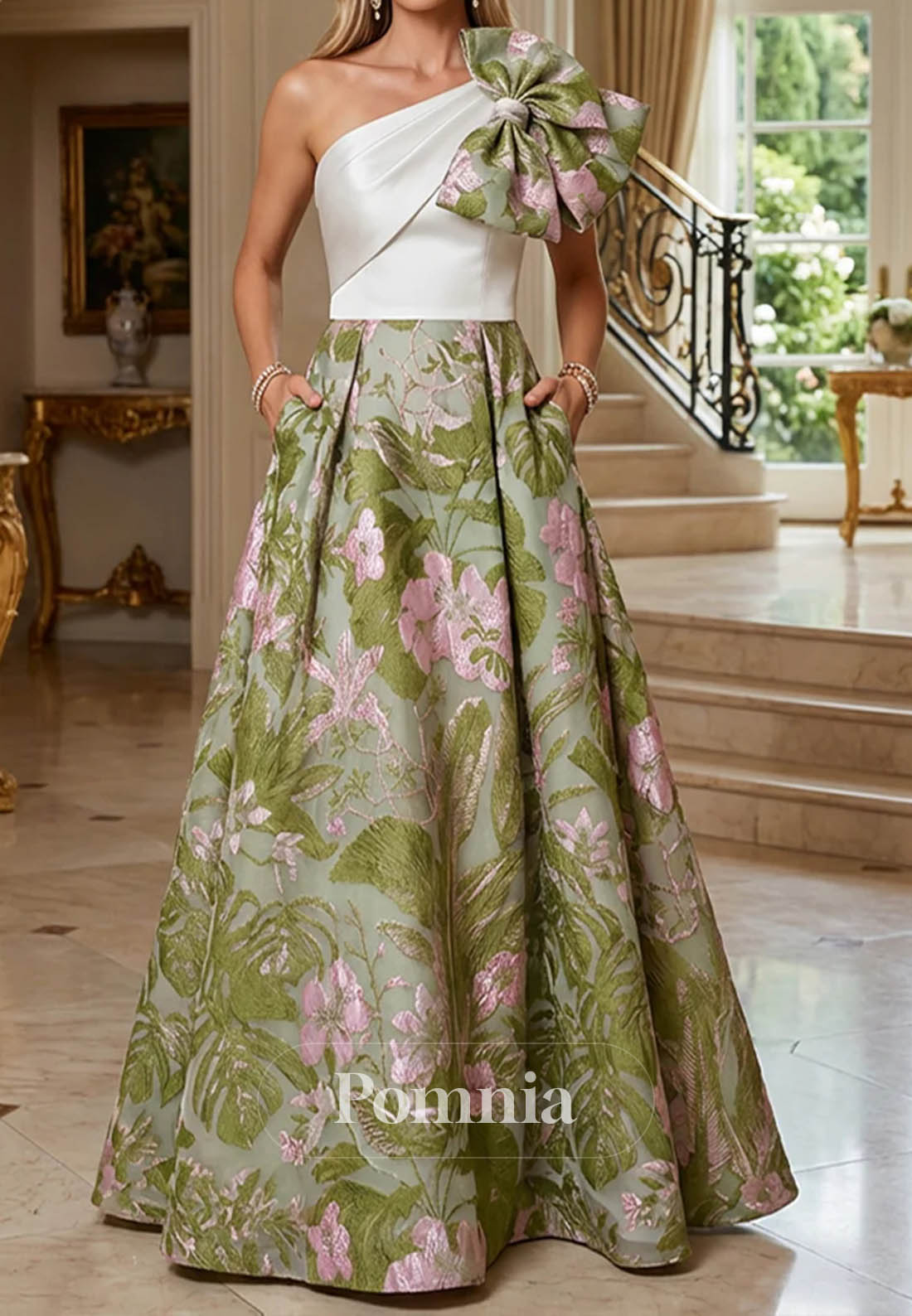 A-Line Sleeveless Empire-Waist Mother of the Bride Dress A-Line Sleeveless Empire-Waist Mother of the Bride Dress