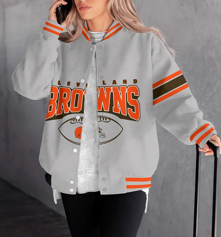 Cleveland Browns Women Limited Edition Full-Snap Casual Jacket