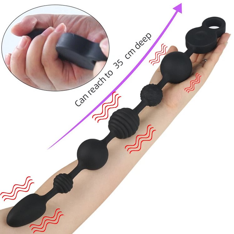 pornhint Pornhint Male Prostate Massager Dildo Anal Beads Butt Plug Balls Vibrator For Men Women Vibrator