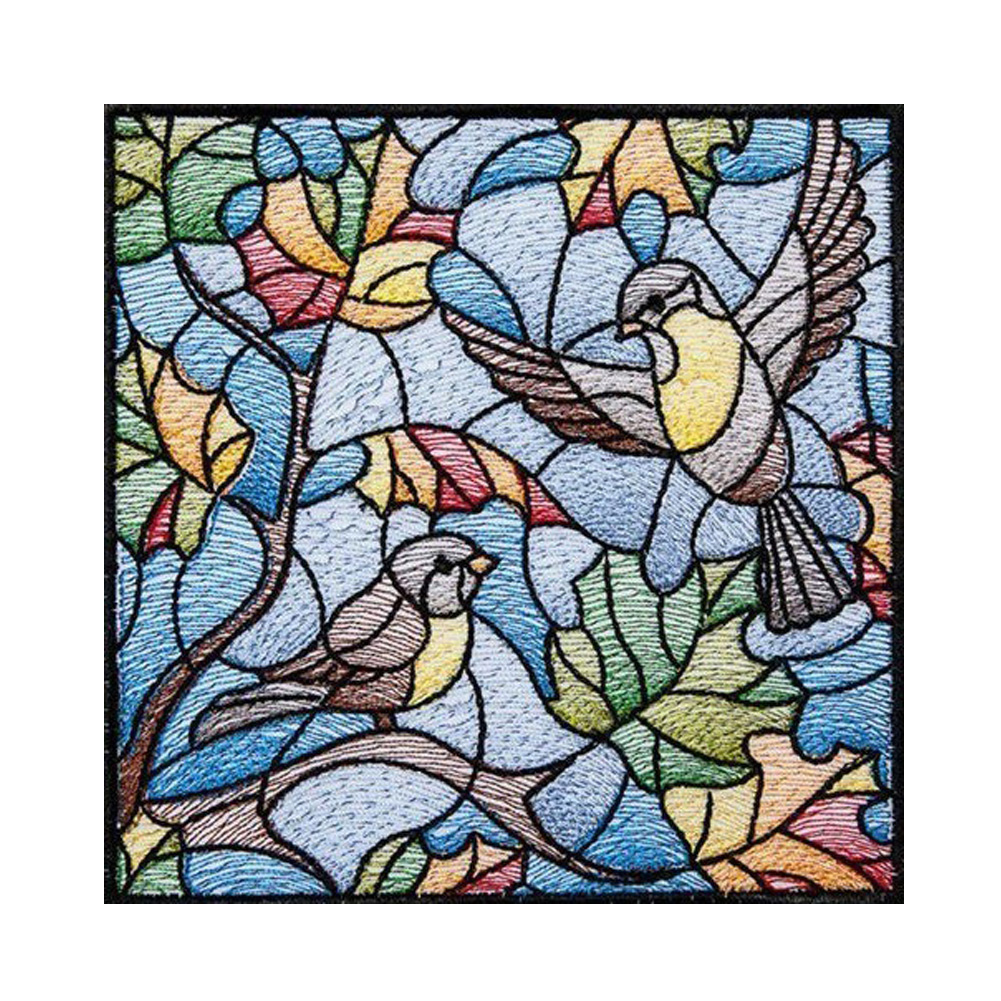 (Multi-Size) Glass Art Bird Flowers - Round/Square Drill Diamond Painting, Square diamond 40*40cm, 501 Original
(Multi-Size) Glass Art Bird Flowers - Round/Square Drill Diamond Painting, Square diamond 40*40cm, 501 Original