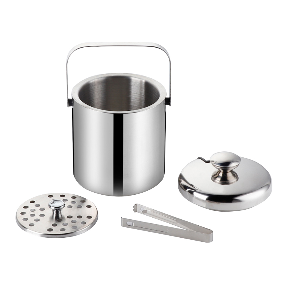 Double Bilayer Beer Ice Bucket Portable Champagne Stainless Steel Bucket, 501 Original
Double Bilayer Beer Ice Bucket Portable Champagne Stainless Steel Bucket, 501 Original
