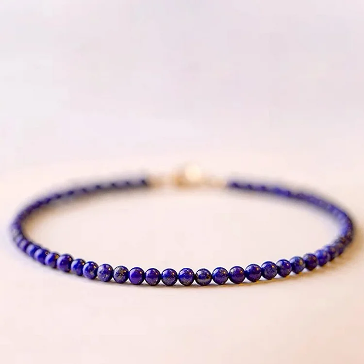 Stone of Wisdom - Lapis Lazuli Gemstone Bracelet