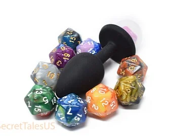 pornhint Pornhint Butt Plug / Silicone Butt Plug / D&D Butt Plug / D20 Butt Plug / Dice Butt Plug / BDSM / MATURE / Small Butt Plug / Sex Toy / Fast Shipping