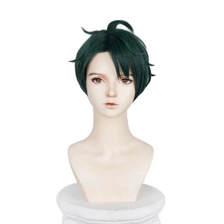 Suicide Squad ISEKAI (2024) Joker Deep Green Wig Cosplay Accessories Halloween Carnival Props