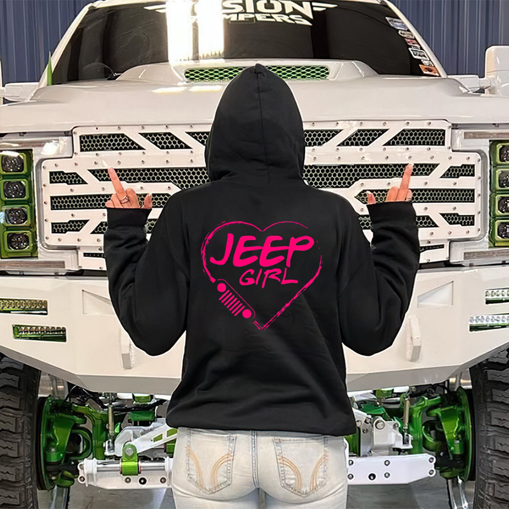 Jeep Girl Hoodie - Devcarry