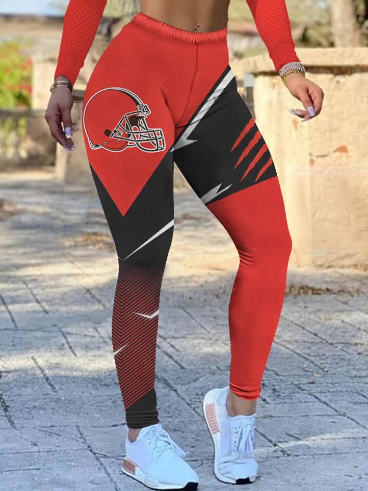 Cleveland Browns
High Waist Push Up Printed Leggings