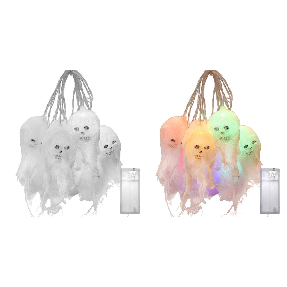 Halloween Decoration LED Light String Ghost Skull Color Star Lighting Lamp, White light, 501 Original
Halloween Decoration LED Light String Ghost Skull Color Star Lighting Lamp, White light, 501 Original