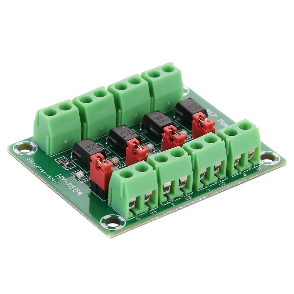 PC817 4 Channel Optocoupler Isolated Board Voltage Converter Adapter Module, 501 Original
PC817 4 Channel Optocoupler Isolated Board Voltage Converter Adapter Module, 501 Original