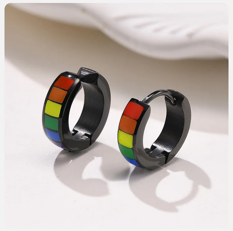 Fashion Rainbow Earrings