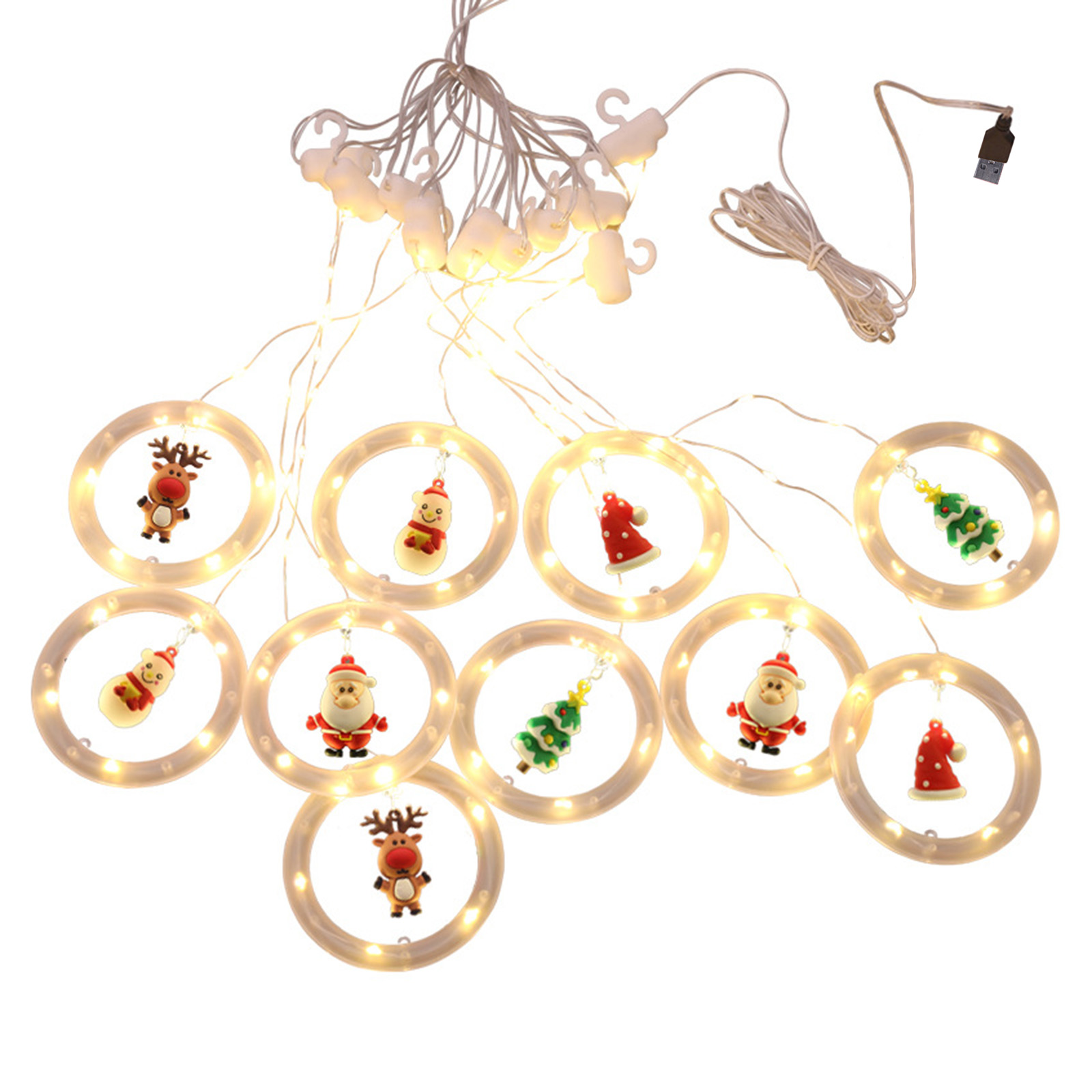 LED Stars Strings Lights Room Window Tree Hanging Ornament Warm White Light, 501 Original
LED Stars Strings Lights Room Window Tree Hanging Ornament Warm White Light, 501 Original