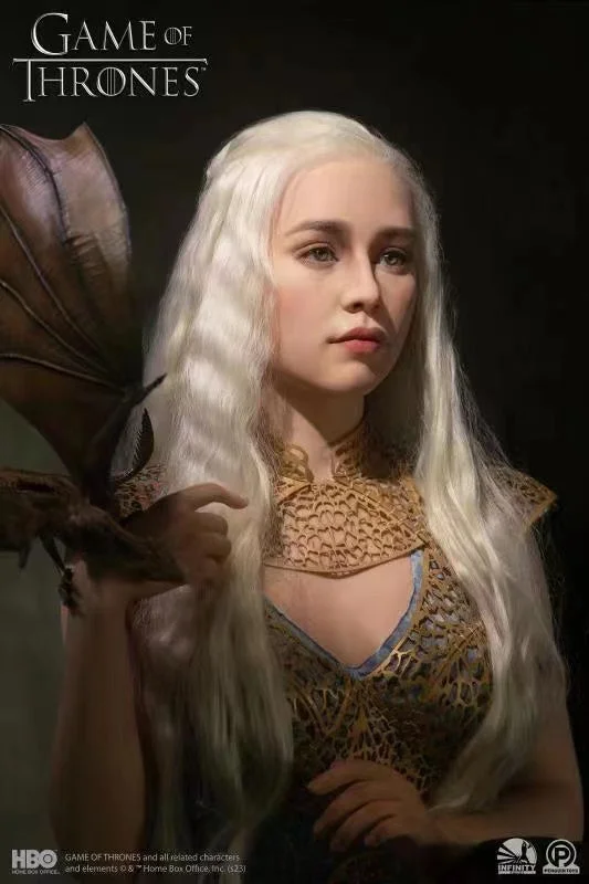 Pre-order Infinity Studio -Game of Thrones Mother of Dragons Daenerys Targaryen [1/1 Scale Life-Size Bust]