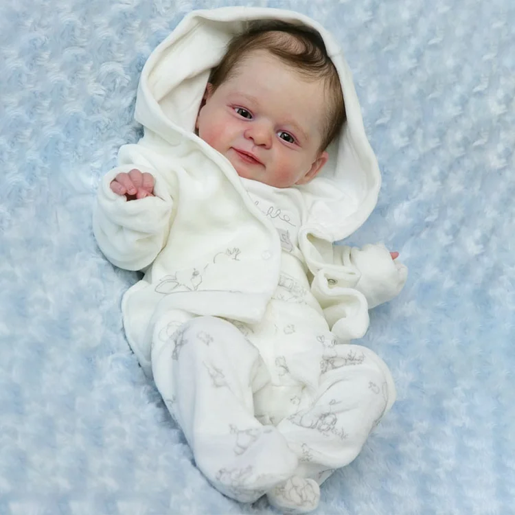  [New Series] 20'' Lifelike Reborn Toddler Cloth Body Baby Doll Girl Named Zmaka - Reborndollsshop®-Reborndollsshop®