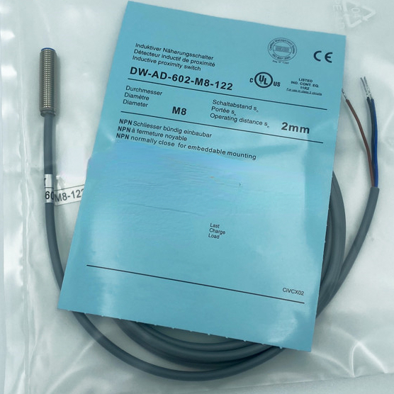 Inductive Proximity Switch DW-AD-602-M8-122 DC Three Wire NPN Normally ...