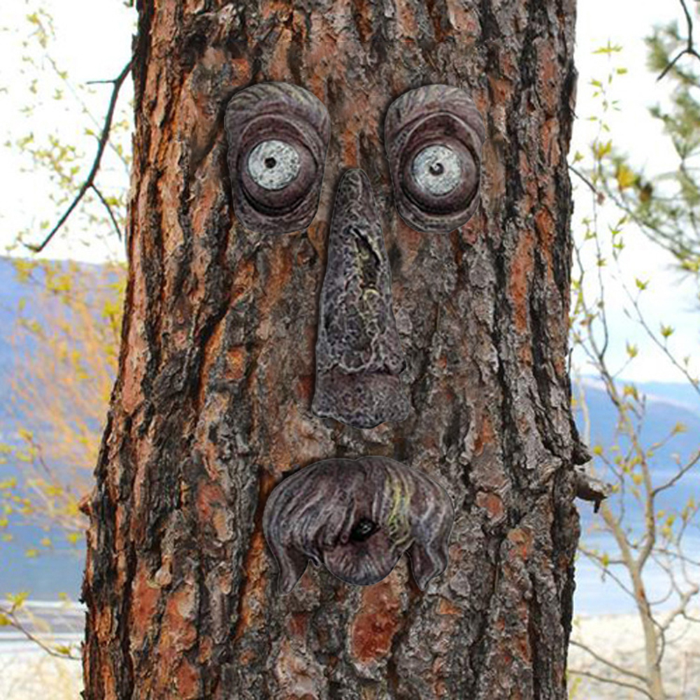 Funny Bark Ghost Face Shaped Tree Monster Facial Features Garden Party Prop, 501 Original
Funny Bark Ghost Face Shaped Tree Monster Facial Features Garden Party Prop, 501 Original