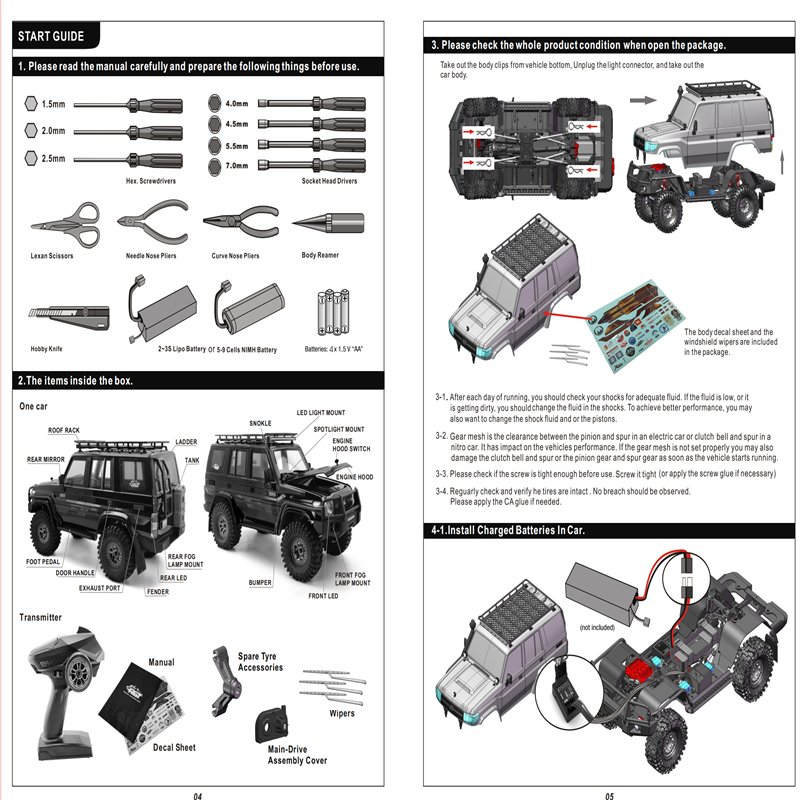 Rgt Ex Rescuer Realistic Crawler Wd Real Hard Core R C Off