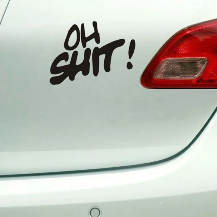 Oh Shit Sticker - Devcarry