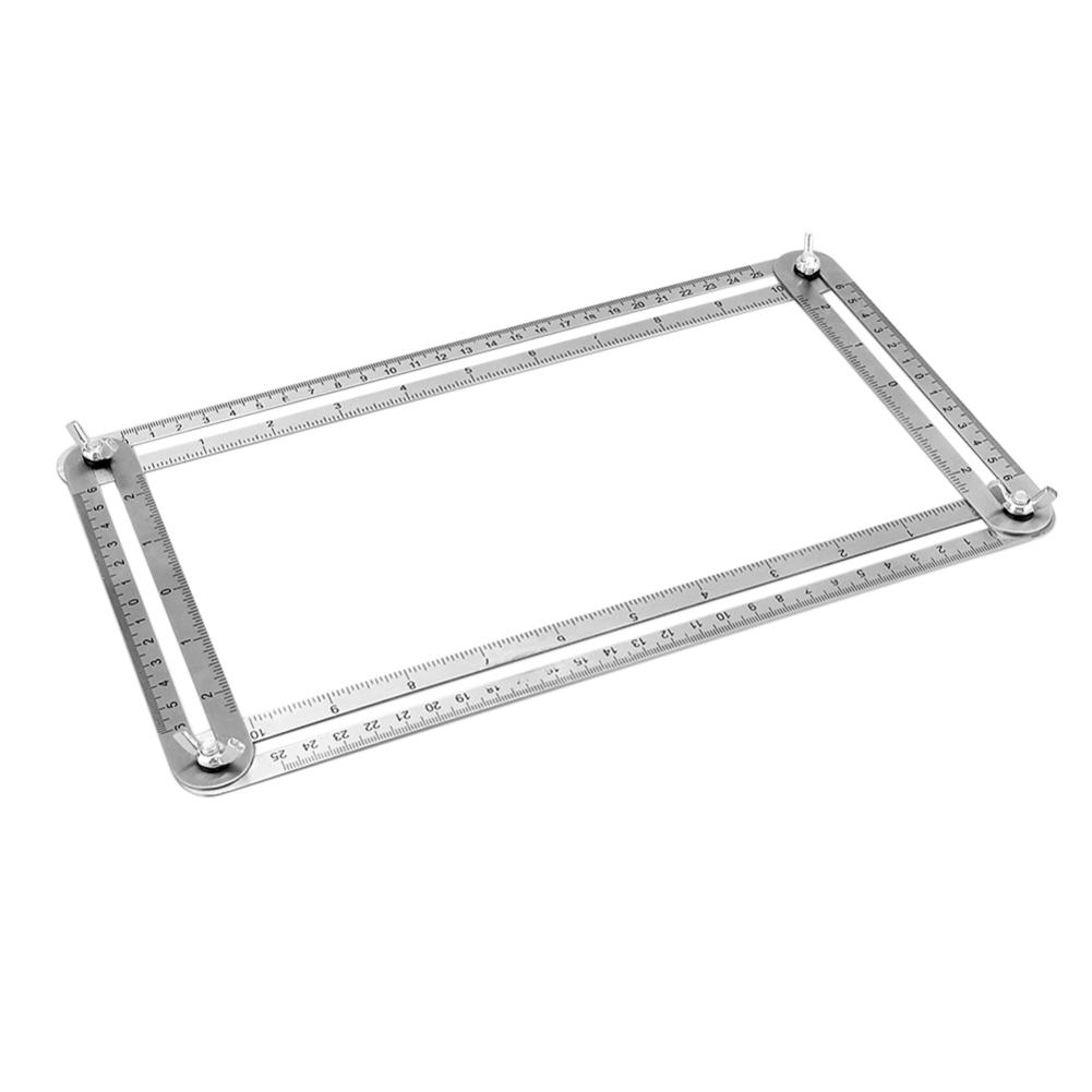 Metal Four Folding Ruler Builders Measure Angle Four-Sided Protractor Tools, 501 Original
Metal Four Folding Ruler Builders Measure Angle Four-Sided Protractor Tools, 501 Original