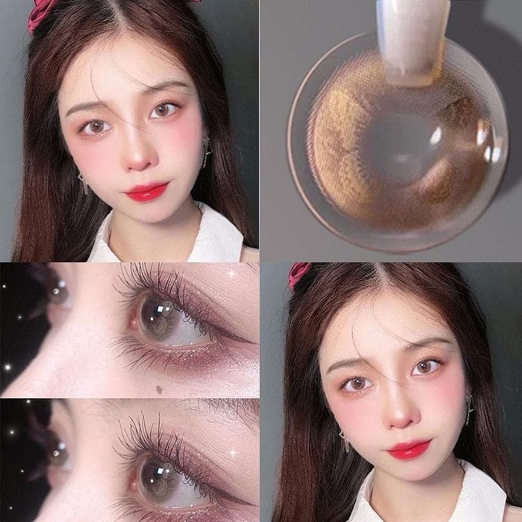 Princess Moon Butterfly Blue Colored Contact Lenses Contacts SS1738