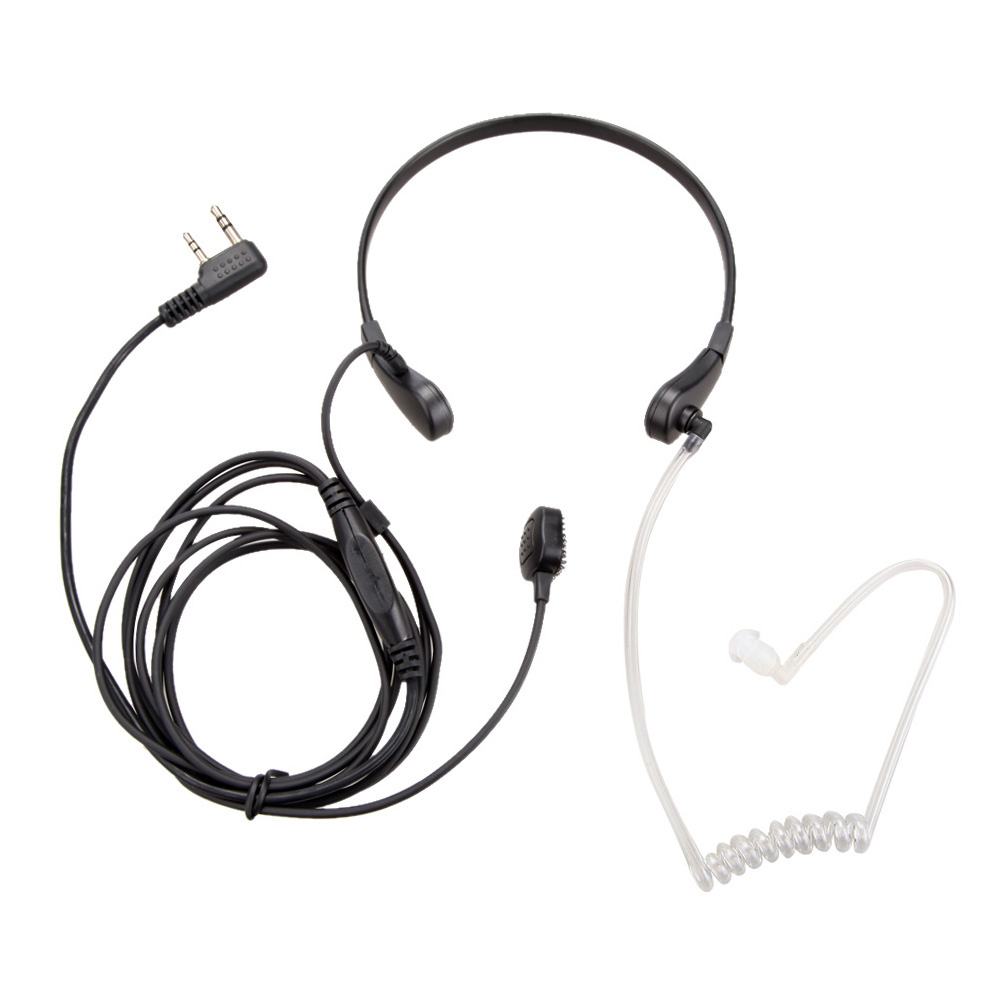 2Pin PTT Throat Mic Covert Acoustic Tube Earpiece Headset for Baofeng UV-5R, 501 Original
2Pin PTT Throat Mic Covert Acoustic Tube Earpiece Headset for Baofeng UV-5R, 501 Original