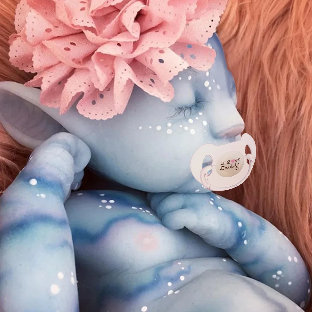 [Mini Blue Reborn Baby Dolls] 12'' Realistic Glorfindel Reborn Silicone Fantasy Baby, Kids Gift Toy -Creativegiftss® - [product_tag] RSAJ-Creativegiftss®