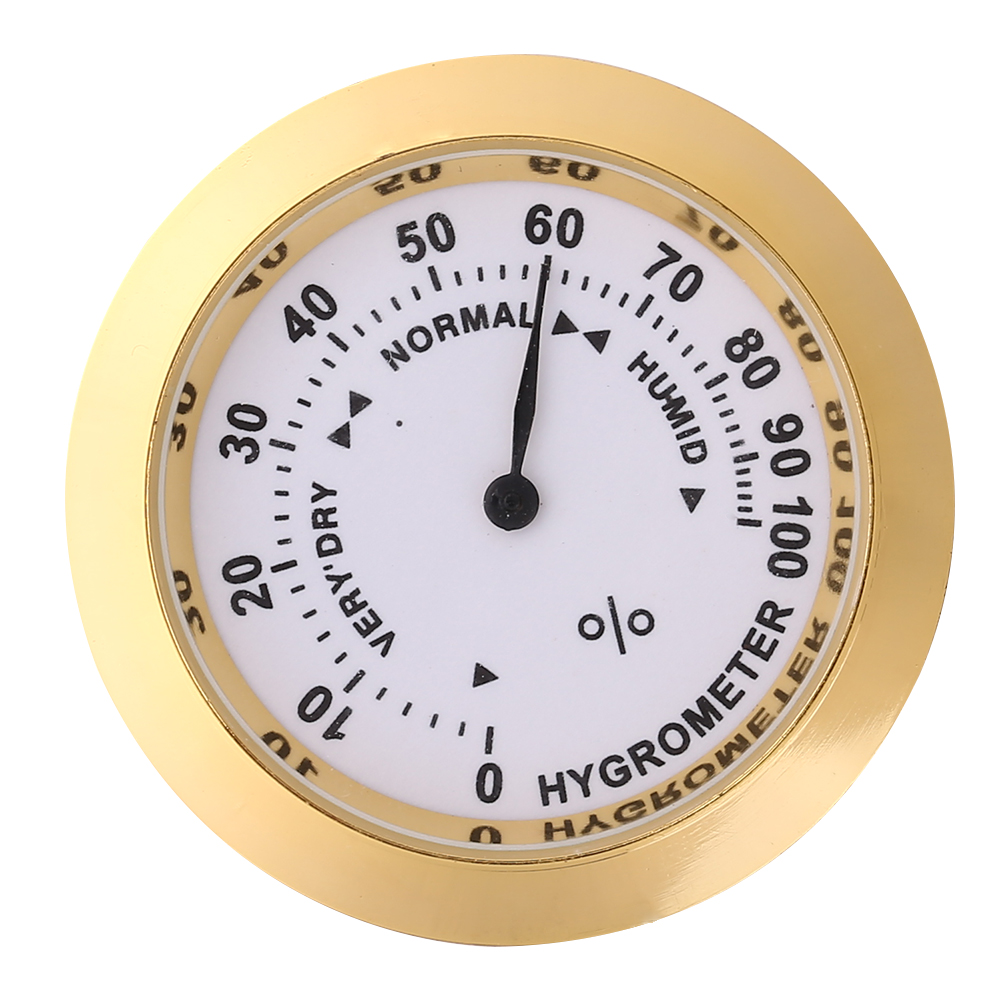 Violin Thermometer Hygrometer Round Temp Humidity Meter for Guitar Gold, 501 Original
Violin Thermometer Hygrometer Round Temp Humidity Meter for Guitar Gold, 501 Original