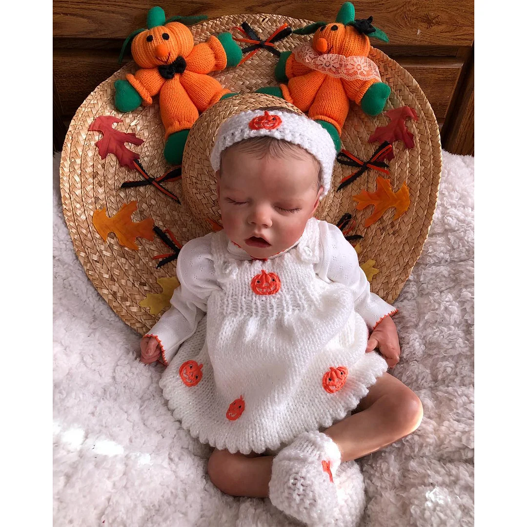 [🎃Halloween Sale] 17'' Soft Truly Look Real Reborn Doll Named Willa