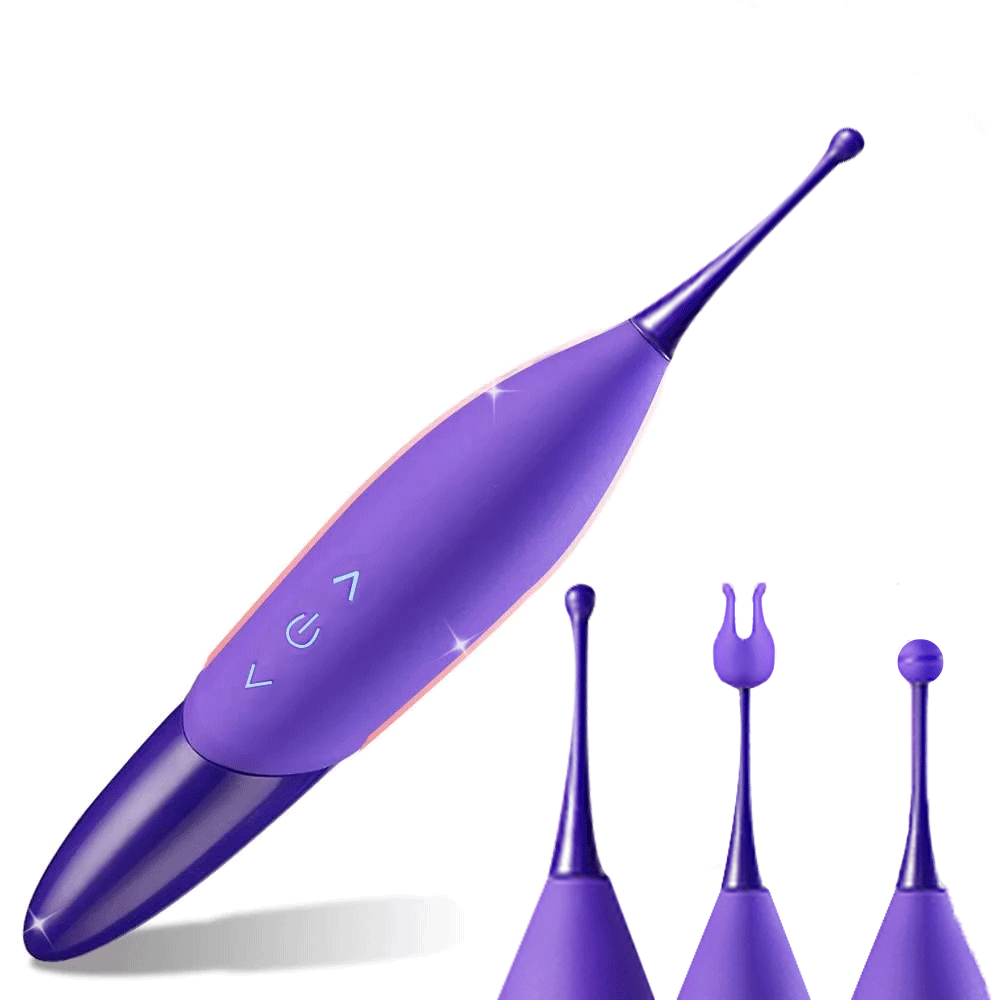 Viora – High-frequency Clitoral Vibrator Pen With Interchangeable Tips For Precise Stimulation By Rose Toy