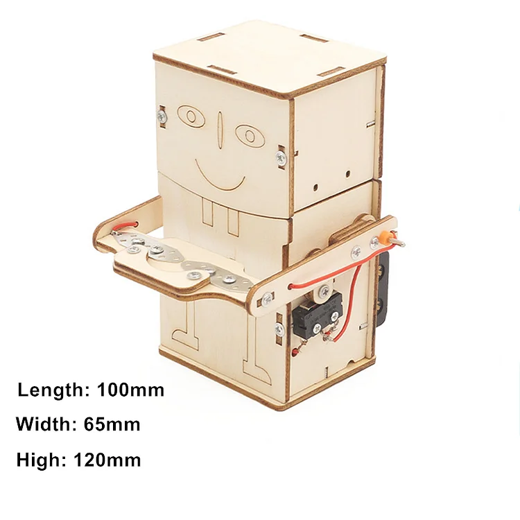 DIY coin swallowing robot