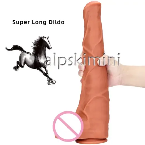 pornhint Pornhint 15.15in Super Huge Dildo Sex Toys G-spot Masturbators Cock Vagina Anal Dilator