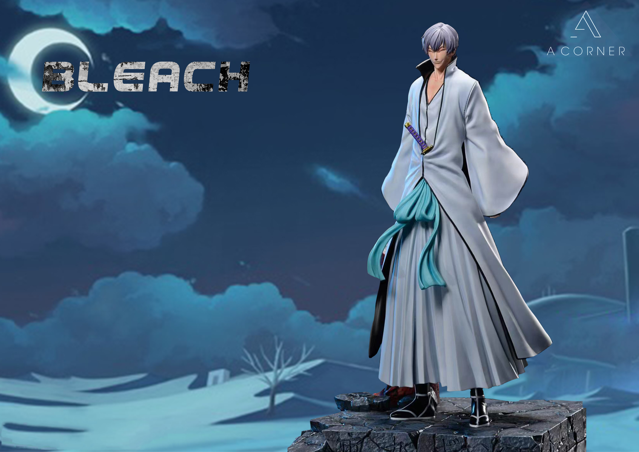 1/6 Scale Gin Ichimaru Bleach Resin Statue ACStudio [In Stock]