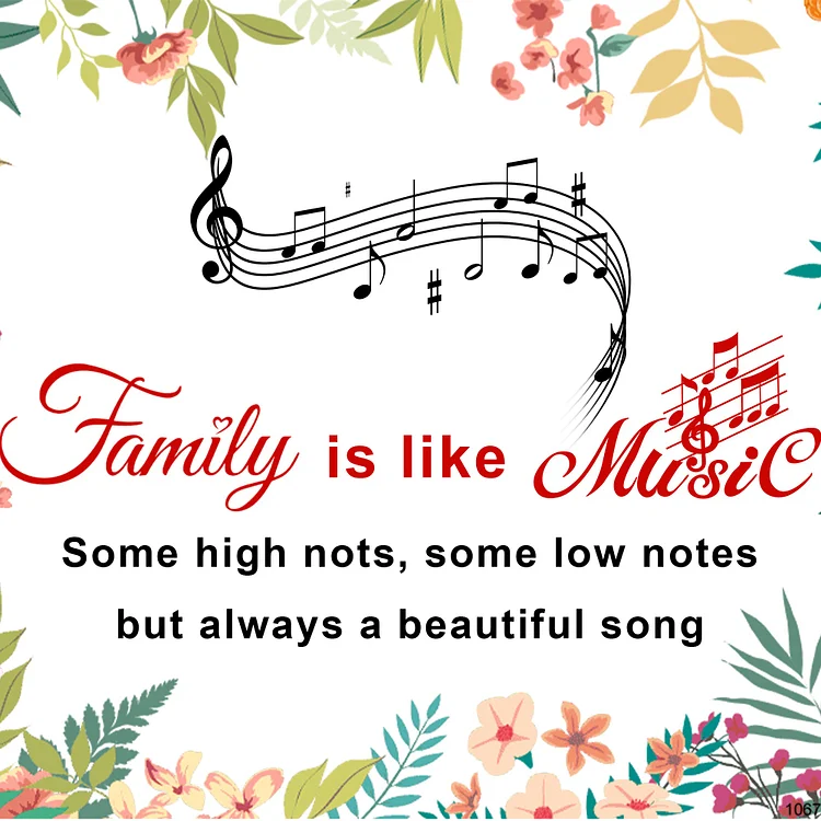 Gift Card - For Family Family Is Like Music