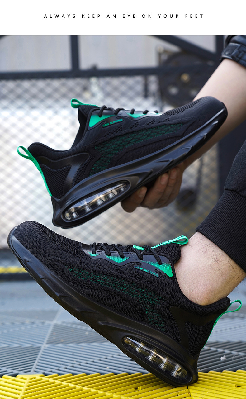 Color Blocking Air Cushion Comfortable Sneakers