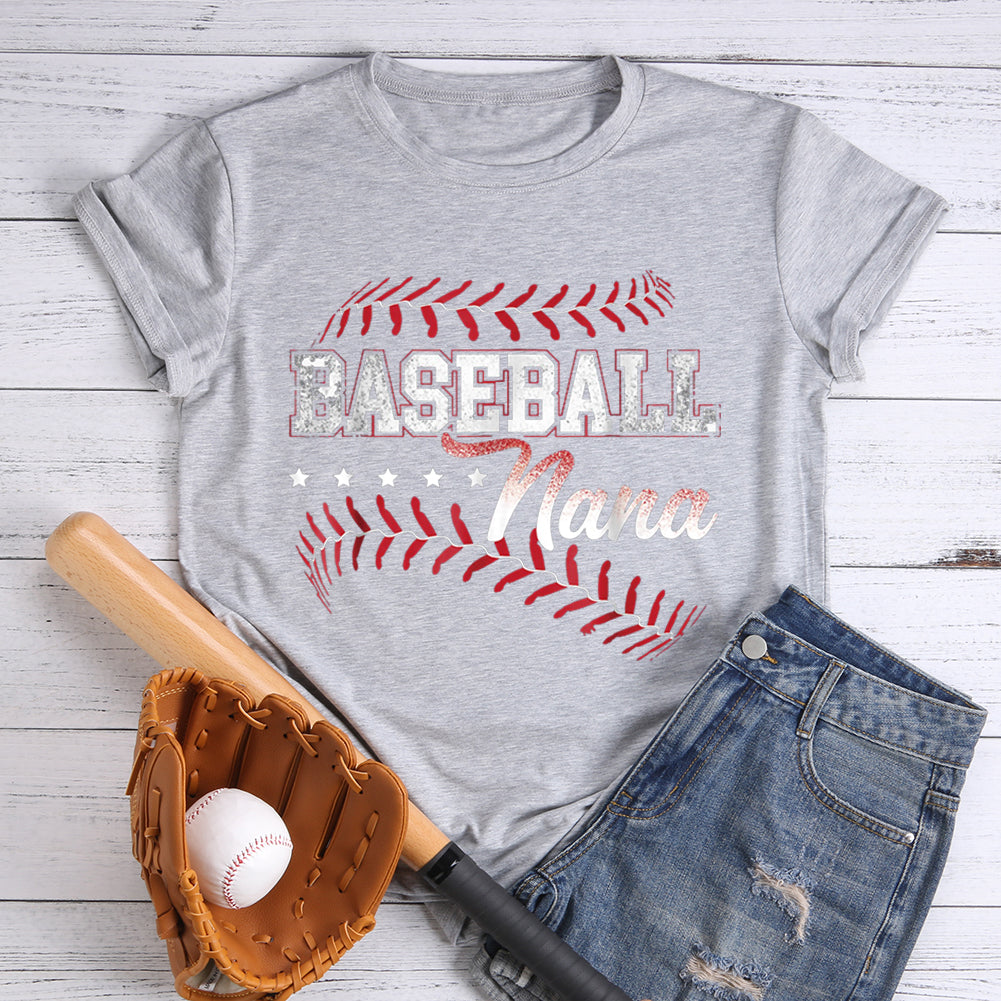 Baseball nana T-shirt Tee -013441-Guru-buzz