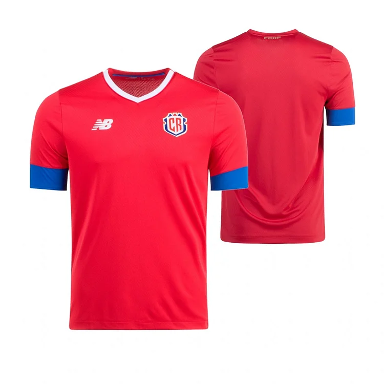 Costa Rica Home Shirt Kit World Cup 2022 - Red