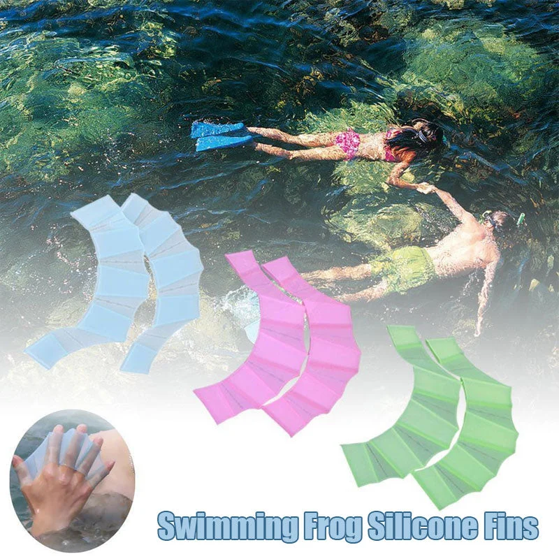Swimming Frog Silicone Fins