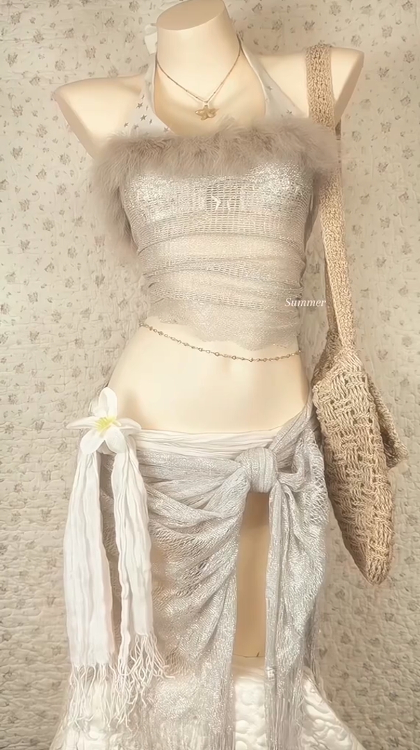 Boho Beach Bikini Set