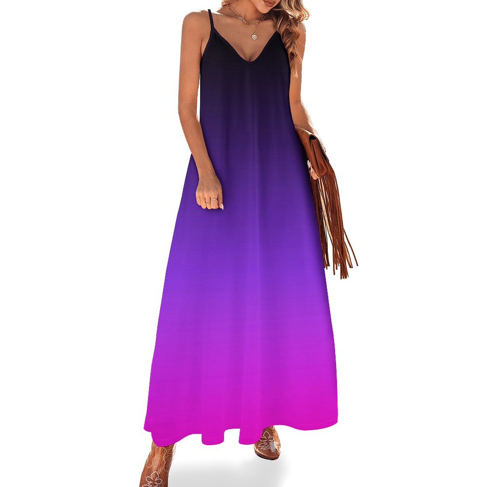 sachin and babi light blue dress Ombre Evening Dress