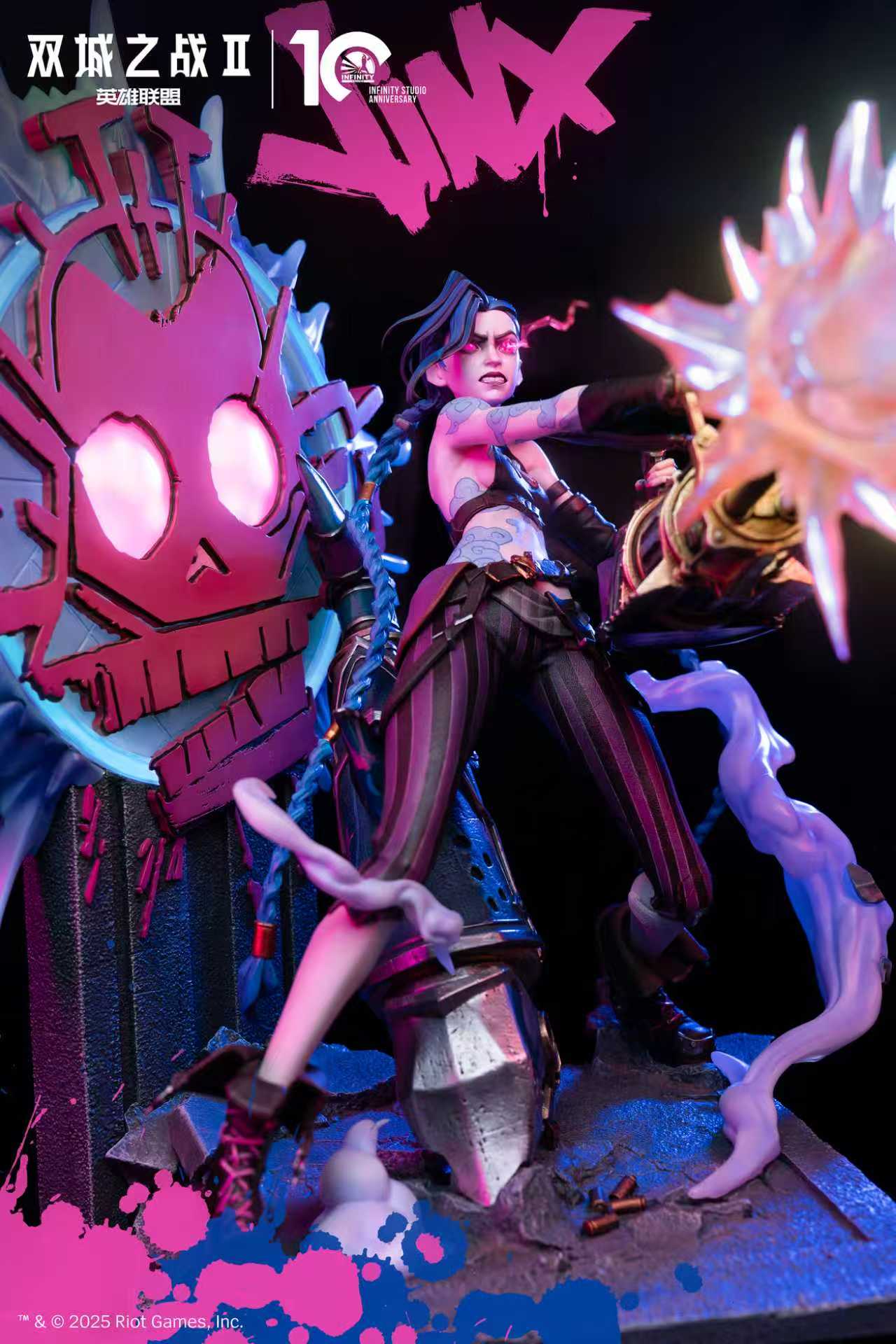 Infinity Studio - Arcane II Jinx 1/4 Scale Statue (Licensed)