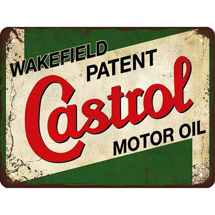 Castrol Motor Oil- Vintage Tin Signs/Wooden Signs - 20*30cm/30*40cm