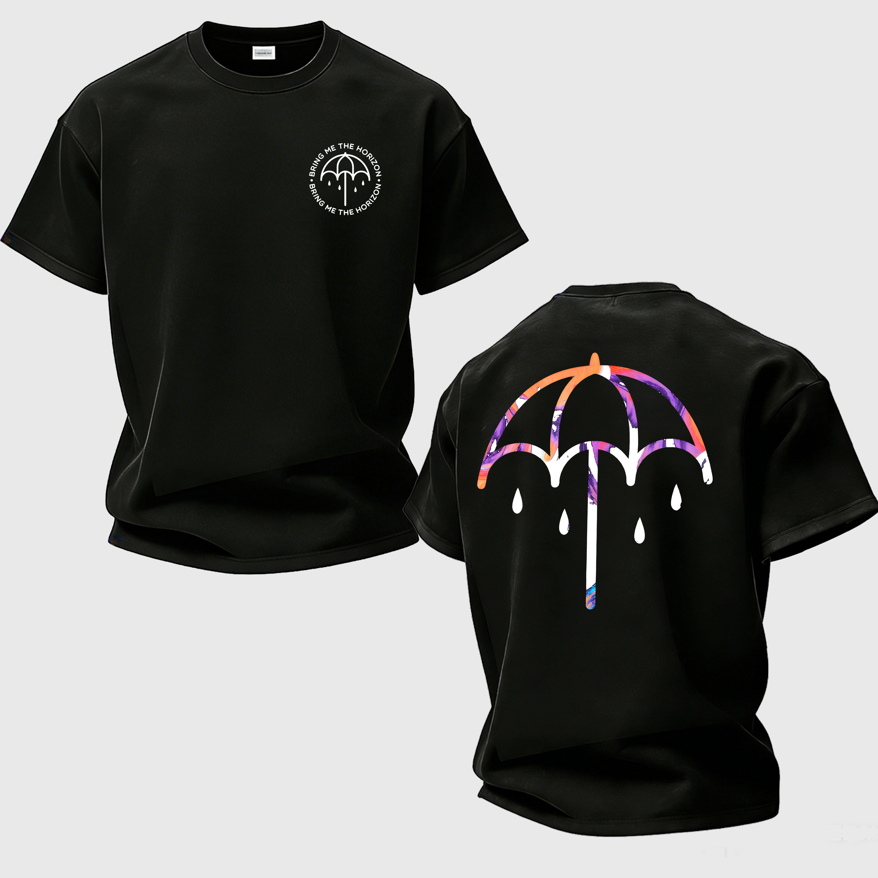 Bring Me The Horizon Printed Oversized Unisex T-shirt