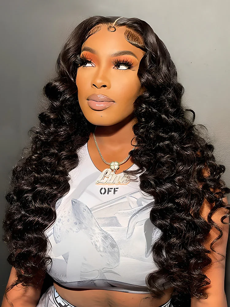 New Wand Curl Hairstyle Wear Go Wig Glueless Pre-cut HD Lace Wig Pre-plucked
