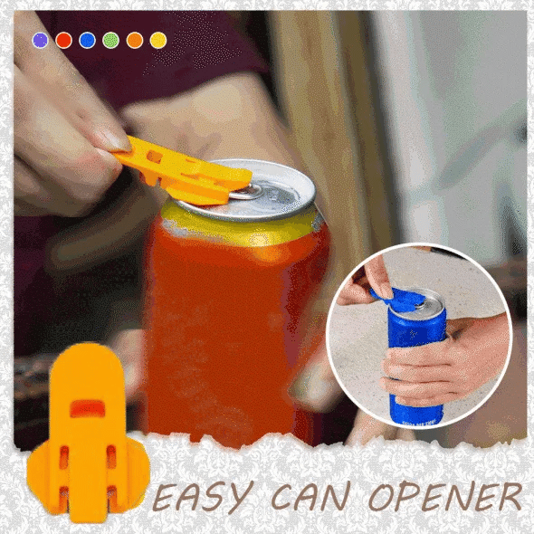 Easy Can Opener,Soda Beer Can Opener & Beverage Can Cover Protector Outbak