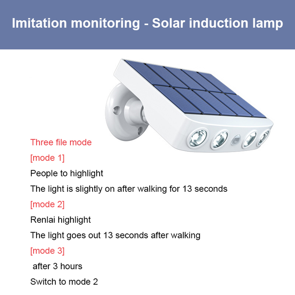 Solar Lamp Waterproof Motion Sensor Security Wall Lights Outdoor Yard Decor, 501 Original
Solar Lamp Waterproof Motion Sensor Security Wall Lights Outdoor Yard Decor, 501 Original