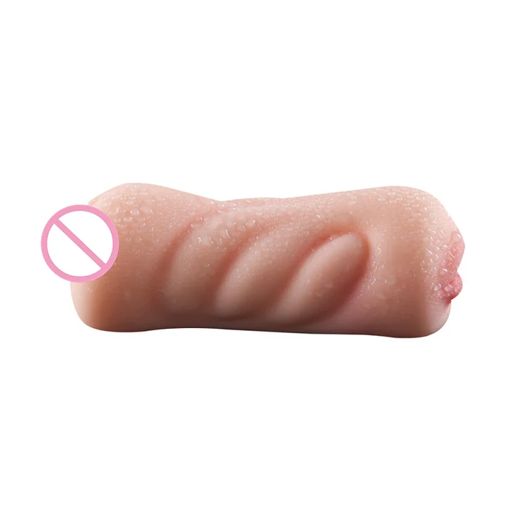 Pearlsvibe Double Head Oral Device Inverted Mold Simulation Tongue Mouth Masturbator Double Point For Men