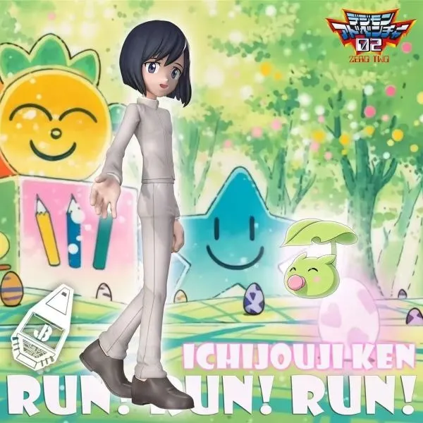 JB Studio - Ken Ichijouji X Leafmon Digimon-